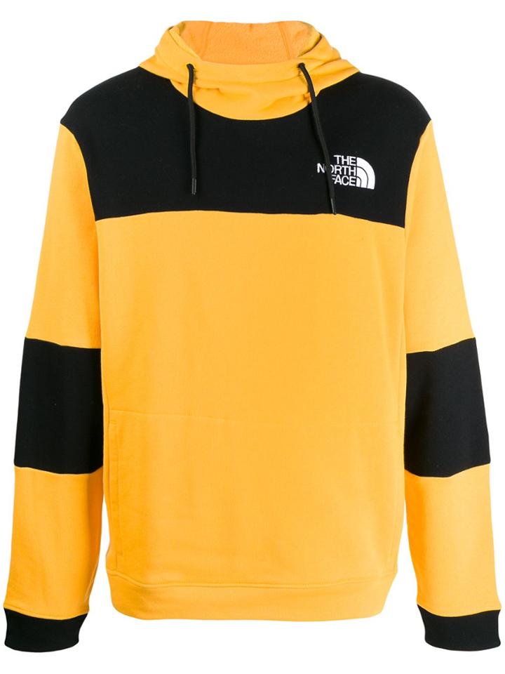 The North Face Funnel-neck Logo Hoody - Yellow