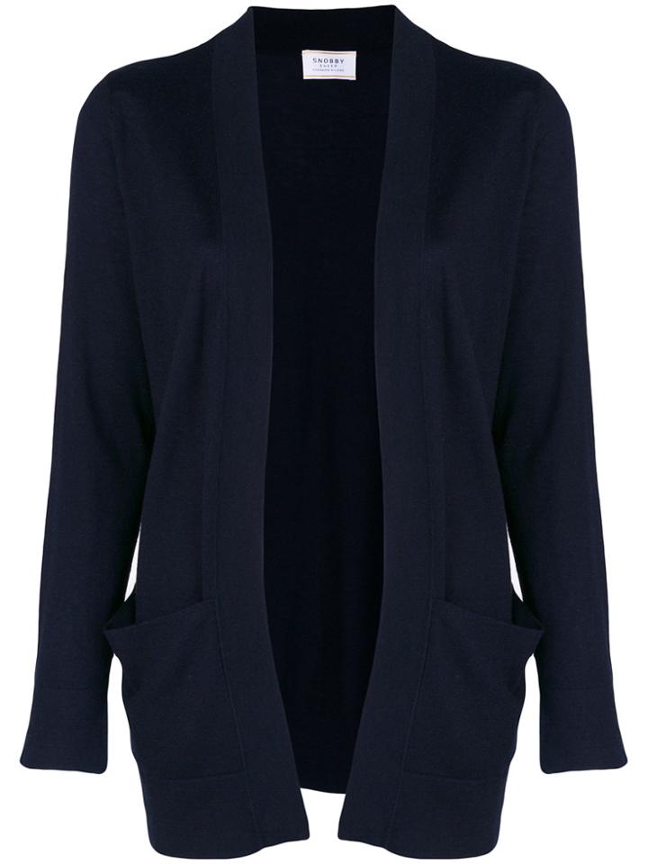 Snobby Sheep Longline Cardigan - Blue