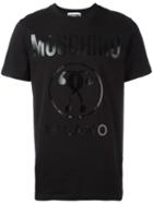 Moschino Logo Print T-shirt, Men's, Size: Xxl, Black, Cotton