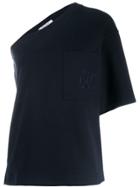 Max Mara One-sleeve Jersey T-shirt - Blue