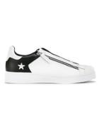 Moa Master Of Arts Zipped Star Sneakers - White