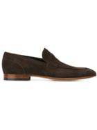 Boss Hugo Boss Artilos Penny Loafers, Men's, Size: 7, Brown, Calf Leather/leather