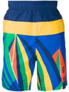 Polo Ralph Lauren Sailboat Print Bermuda Shorts - Blue