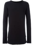 Thom Krom Raw Cut Sweatshirt, Men's, Size: S, Black, Cotton