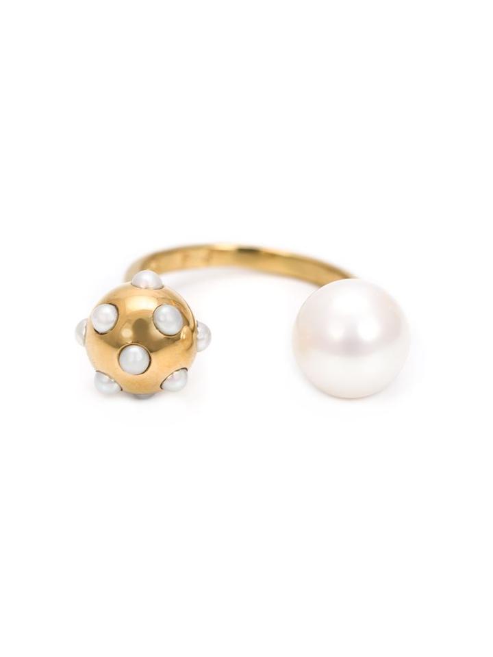 Nektar De Stagni Pearl Detail Ring