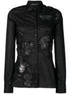 Ermanno Scervino Cut-out Detail Shirt - Black