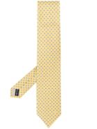 Salvatore Ferragamo Turtle Print Tie - Yellow