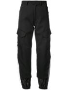 Delada Tapered Cargo Trousers - Black