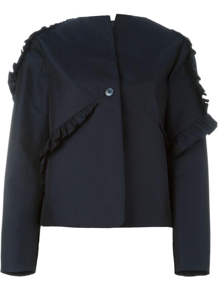 Jil Sander Frill Trim Jacket