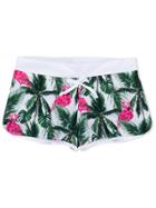 Mc2 Saint Barth Teen Coco Shorts - Green