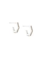Rachel Jackson Mini Hoop Earrings - Metallic
