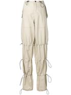 Unravel Project Drawstring Utility Trousers - Neutrals