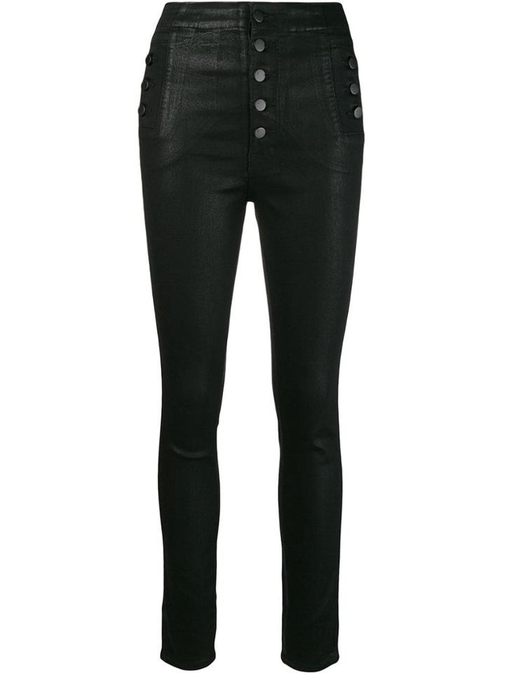 J Brand Natasha Slim Jeans - Black