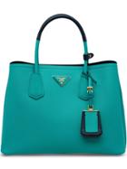 Prada Double Bag - Green