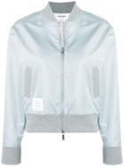 Thom Browne Center Back Ripstop Bomber - Grey