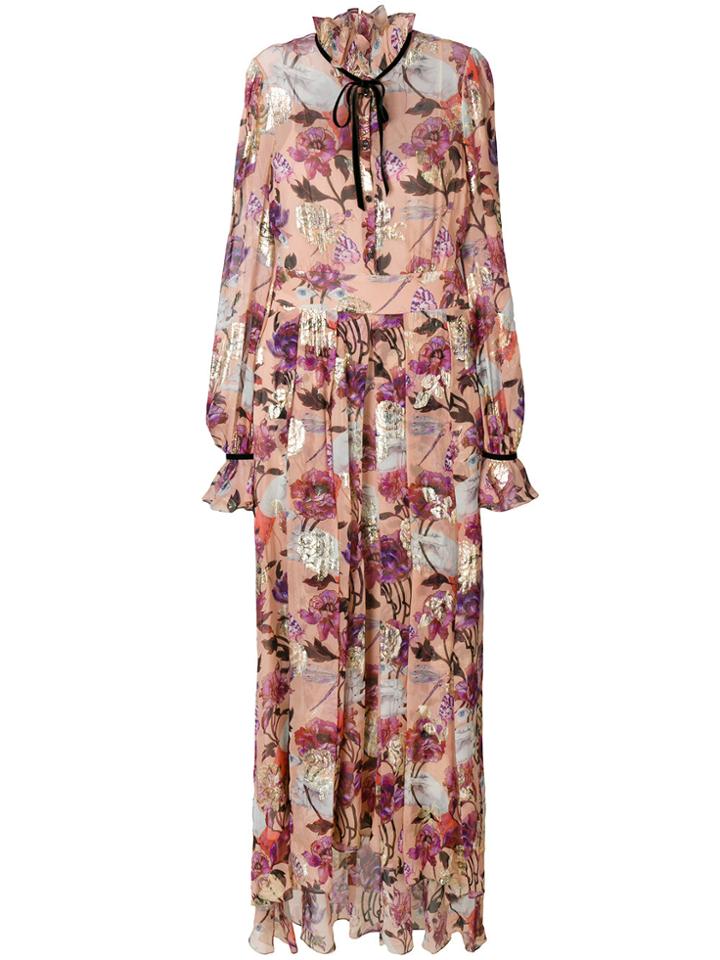 Temperley London Magritte Maxi Dress - Nude & Neutrals