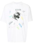 Fake Alpha Vintage 1990s Elvis Presley T-shirt - White