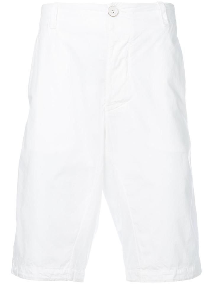 Transit Knee-length Shorts - White