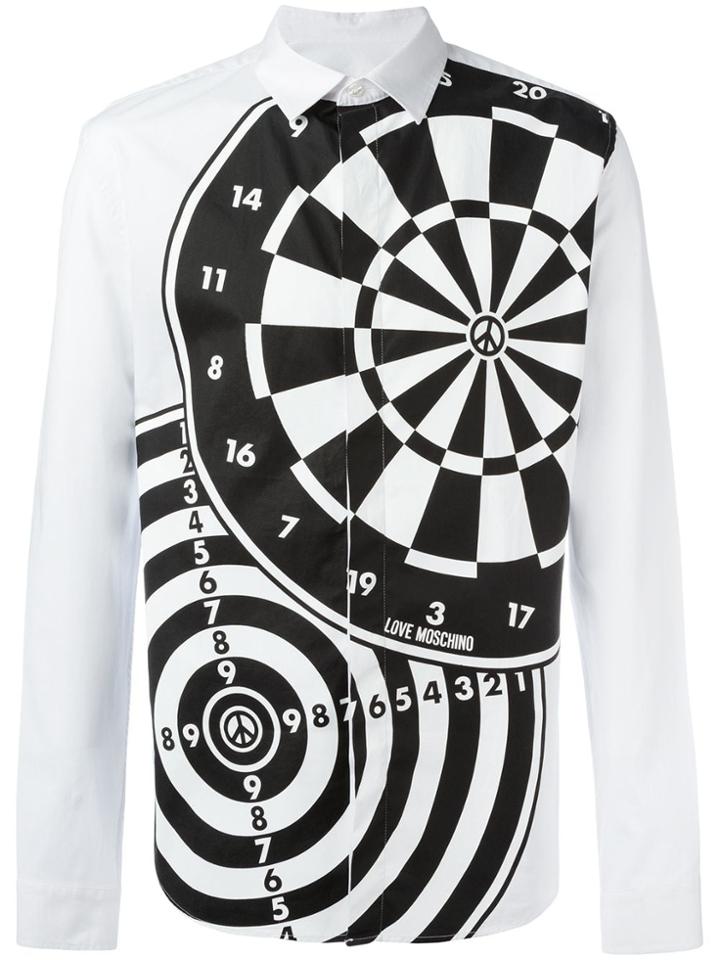 Love Moschino Printed Shirt - White