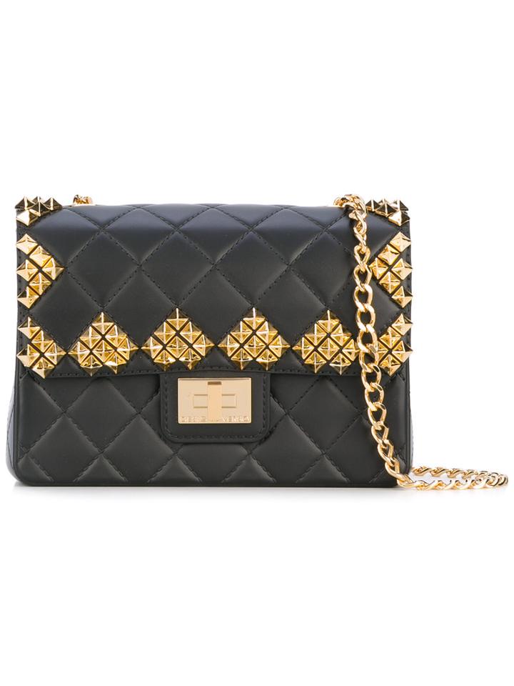 Designinverso - Metallic Embellished Bag - Women - Pvc/metal - One Size, Black, Pvc/metal