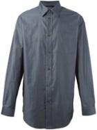 Alexander Wang Cutaway Collar Shirt, Men's, Size: 50, Grey, Cotton