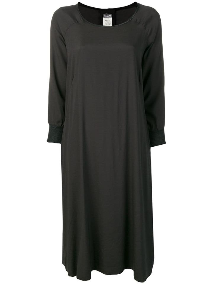 Kristensen Du Nord Round Neck Flared Dress - Black
