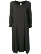 Kristensen Du Nord Round Neck Flared Dress - Black
