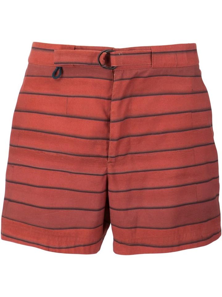 Katama 'jack' Swim Shorts, Men's, Size: Medium, Red, Polyester