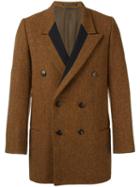 Yohji Yamamoto Vintage Tweed Jacket, Men's, Size: Medium, Brown