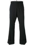 Dsquared2 - Turn-up Trousers - Men - Spandex/elastane/virgin Wool - 46, Black, Spandex/elastane/virgin Wool