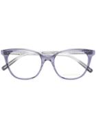 Boucheron Eyewear Cat Eye Glasses - Blue