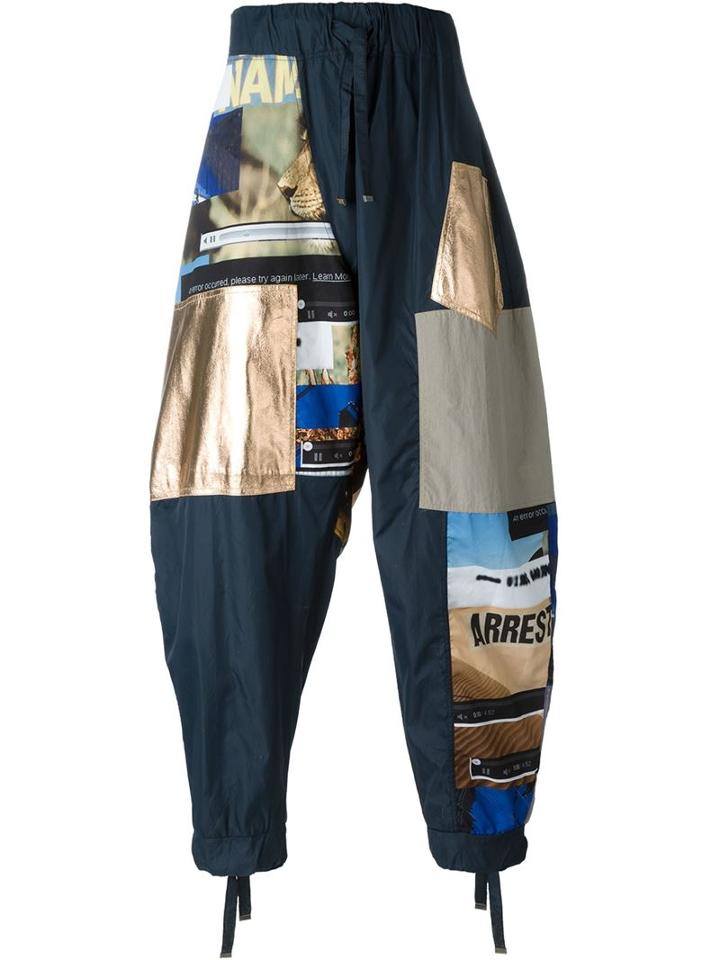 Blood Brother Loose Fit Patchwork Trousers
