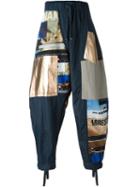 Blood Brother Loose Fit Patchwork Trousers