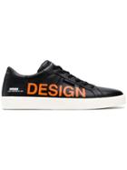 Moa Master Of Arts Design Lace-up Sneakers - Black