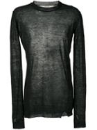 Damir Doma Slim Fit Sweatshirt, Men's, Size: Xl, Black, Linen/flax