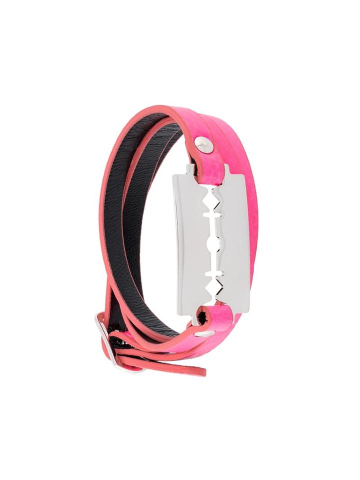 Mcq Alexander Mcqueen 'razor' Triple Wrap Bracelet
