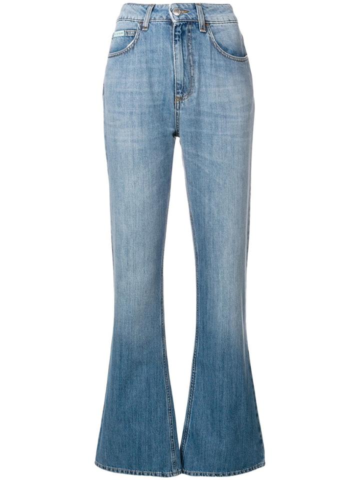 Alexa Chung Shirley Wash Flared Jeans - Blue