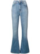 Alexa Chung Shirley Wash Flared Jeans - Blue