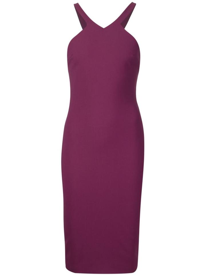 Elizabeth And James Sleeveless Fitted Dress, Women's, Size: 4, Pink/purple, Polyester/spandex/elastane/viscose