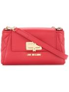 Love Moschino Small Twist-lock Crossbody Bag - Red