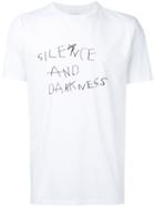 Soulland - 'silence And Darkness' T-shirt - Men - Cotton - M, White, Cotton