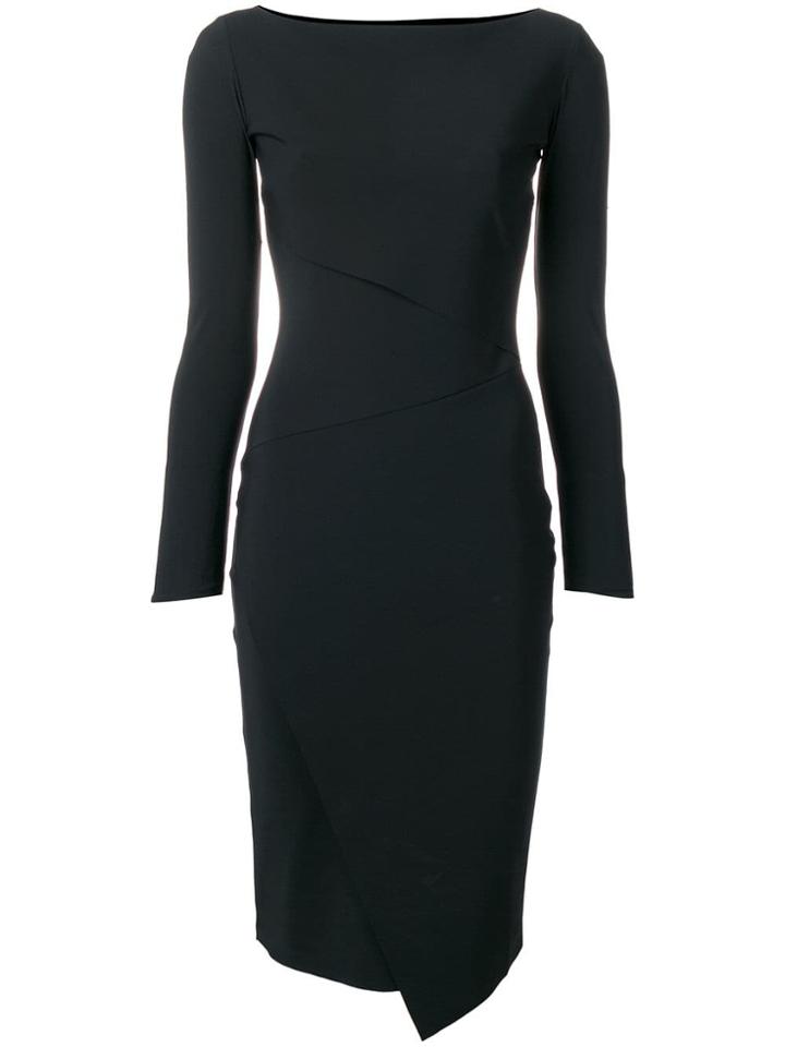 Le Petite Robe Di Chiara Boni Wrap Tube Dress - Black