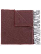 Corneliani Cashmere Scarf - Red