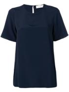 Glanshirt Cut Out Detail T-shirt - Blue
