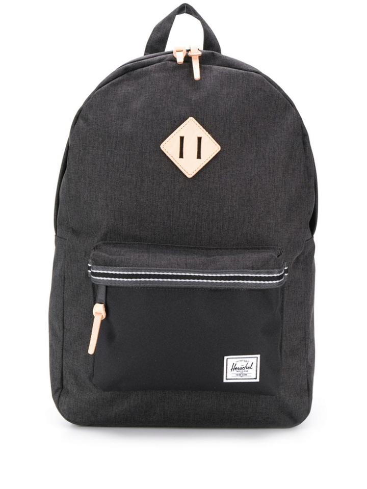 Herschel Supply Co. Heritage Logo Patch Backpack - Black