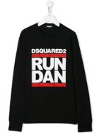 Dsquared2 Kids Run Dan T-shirt - Black