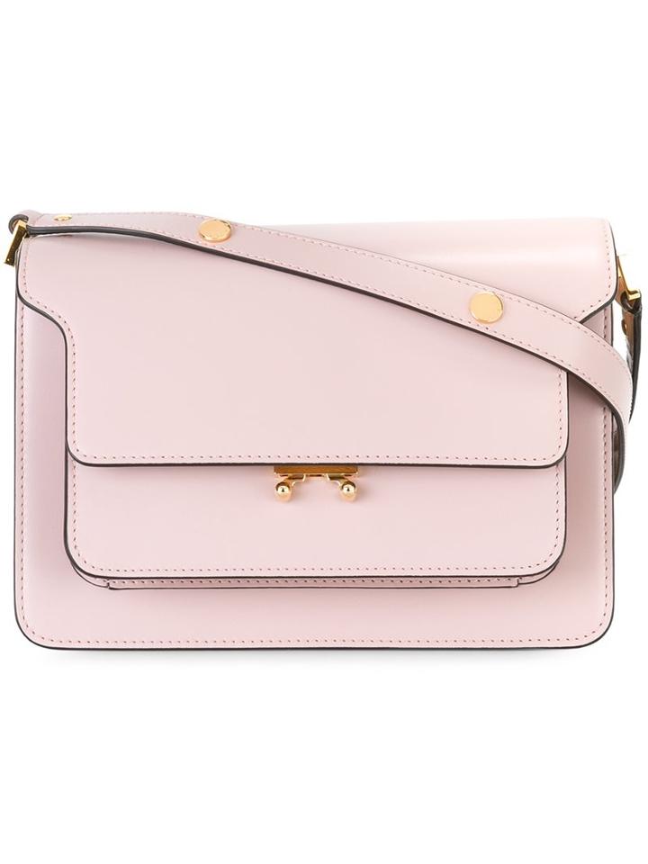 Marni 'trunk' Shoulder Bag, Women's, Pink/purple