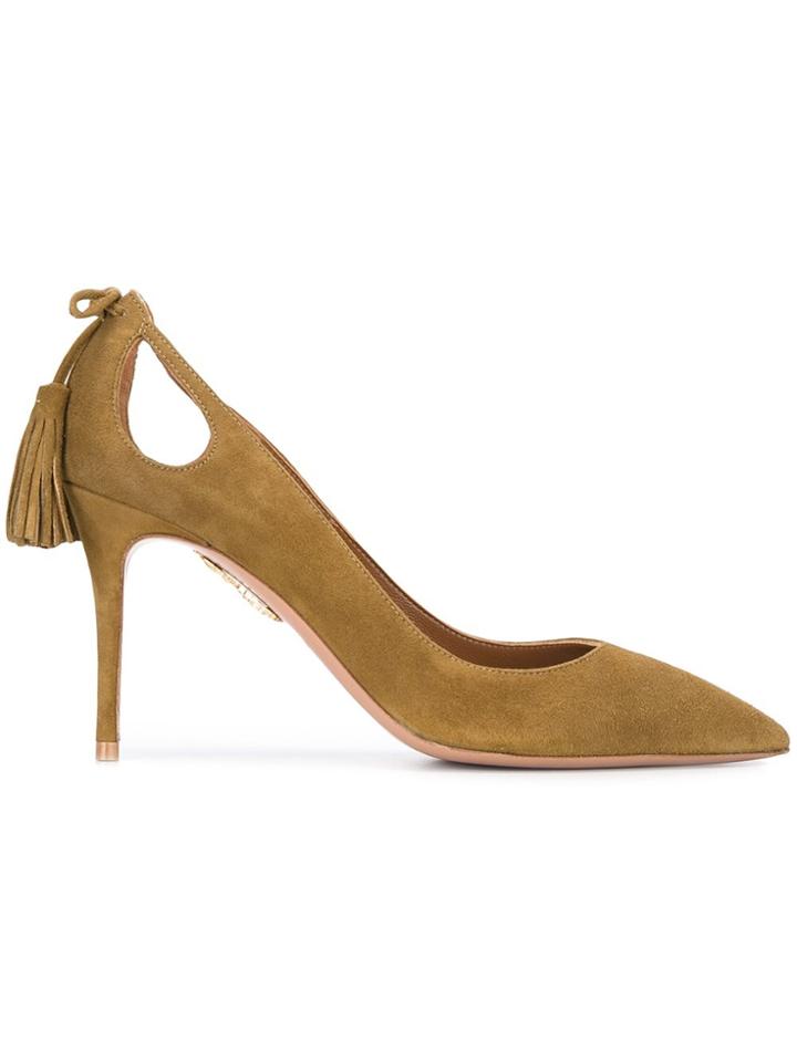 Aquazzura 'forever Marilyn' Pumps - Green
