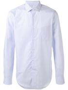 Ermanno Scervino - Striped Shirt - Men - Cotton - 52, Blue, Cotton