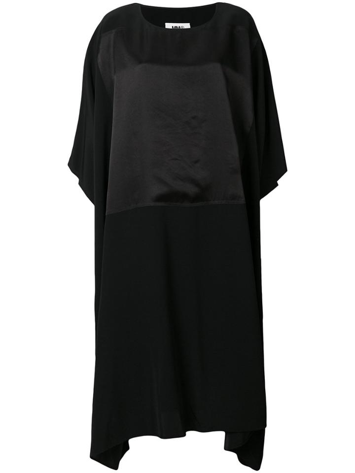 Mm6 Maison Margiela Relaxed Style Dress - Black